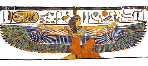 Egyptian God Ma'at : god of justice